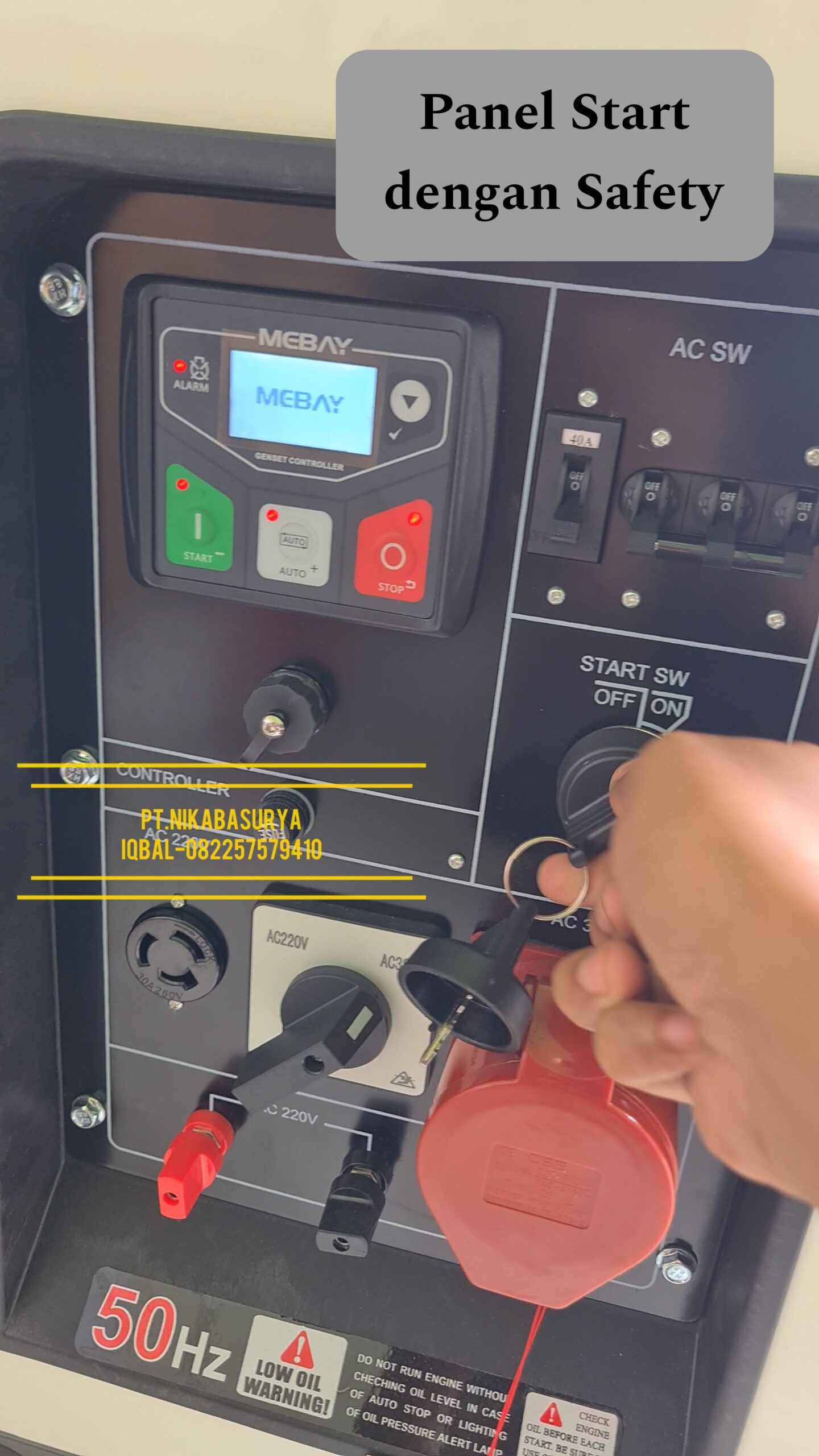 Genset 15 kVA Tsuzumi Genset MBG Silent