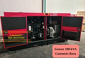 Genset 100 kVA Cummins Silent Baru