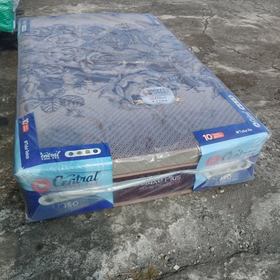 SPRINGBED CENTRAL DELUXE PLUS POCKET TEBAL 31CM