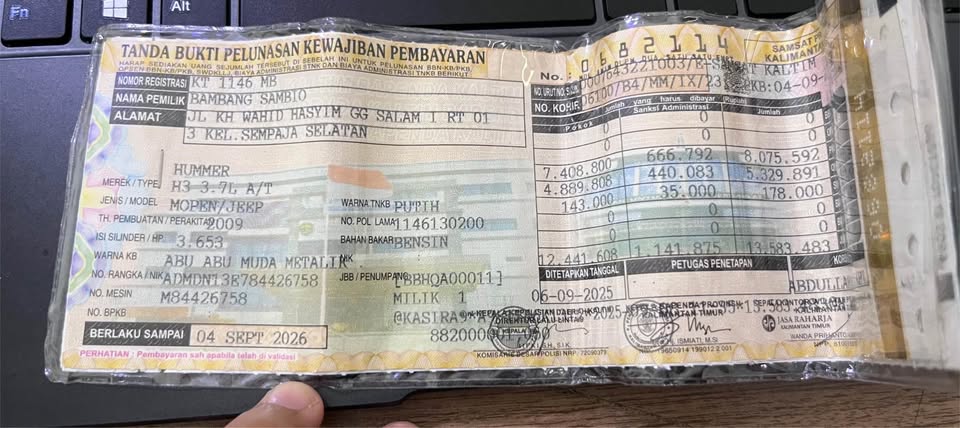 DIJUAL MOBIL 2009 Hummer Jeep