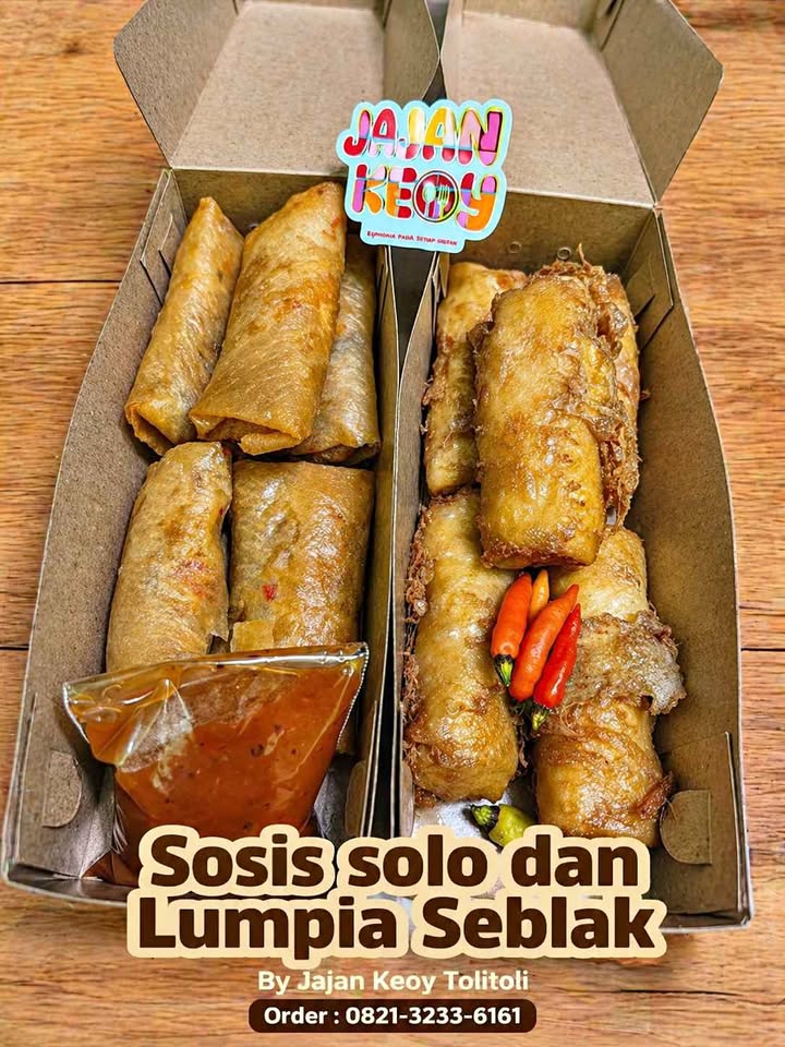 Sosis Solo Tolitoli Lumpia Seblak