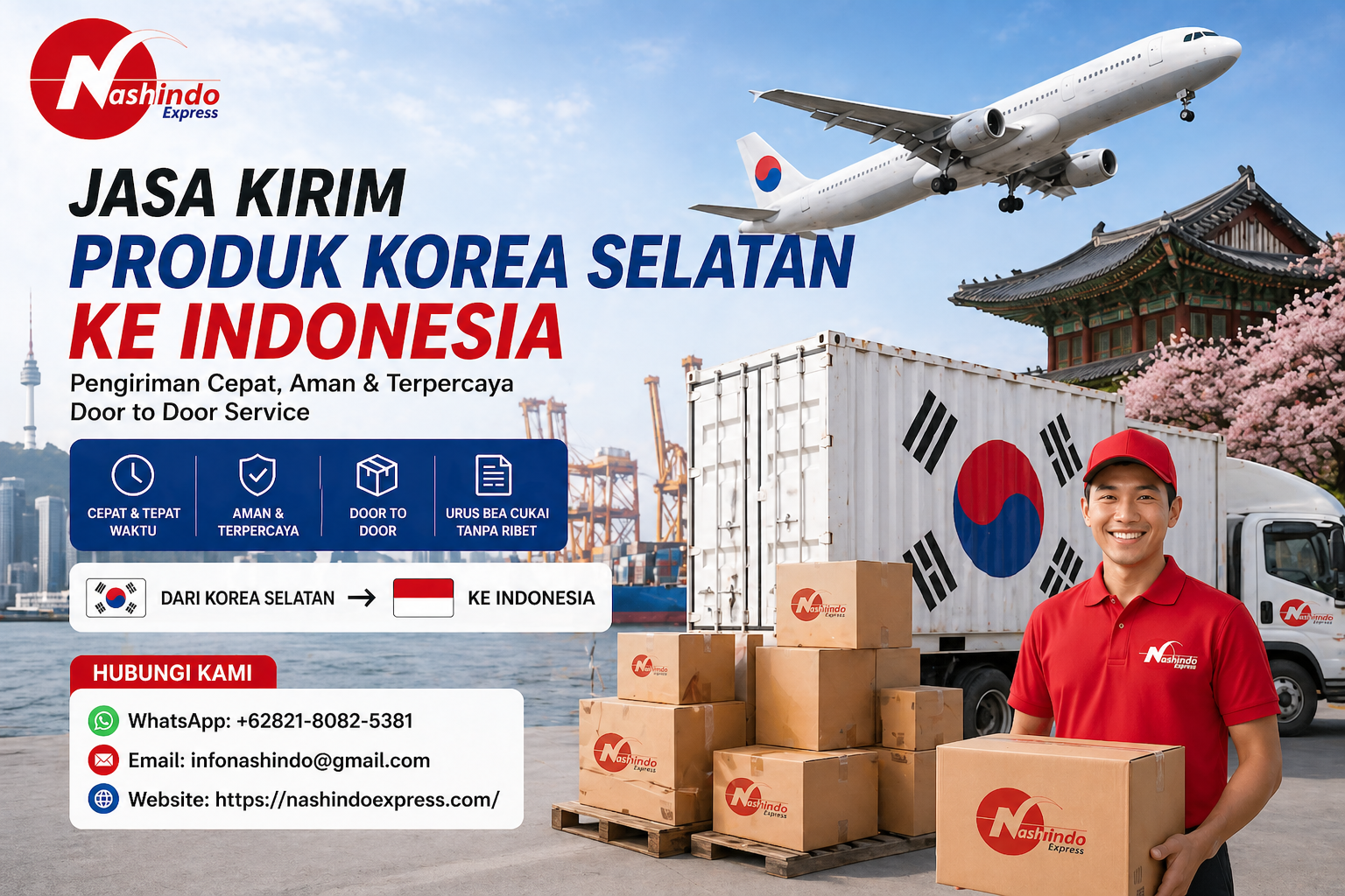 Jasa Kirim Produk – Produk Korea Selatan Ke Indonesia Best Forwarder