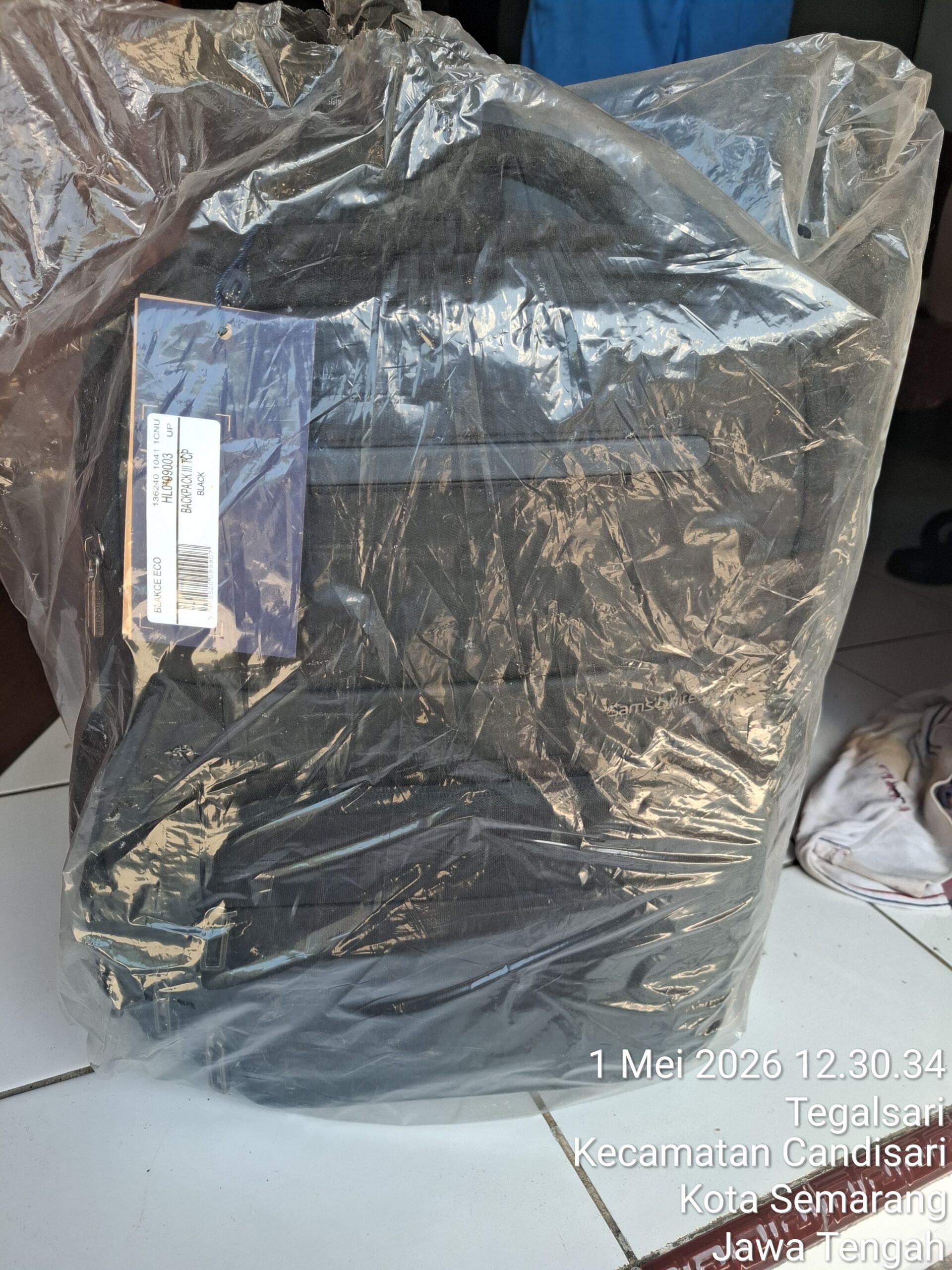 Jual Tas Samsonite Blakce Eco Backpack III TCP