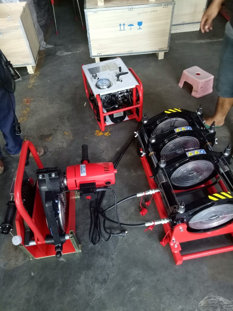 Mesin Hdpe Hydraulic 315mm | Alat Pemanas Pipa Hdpe