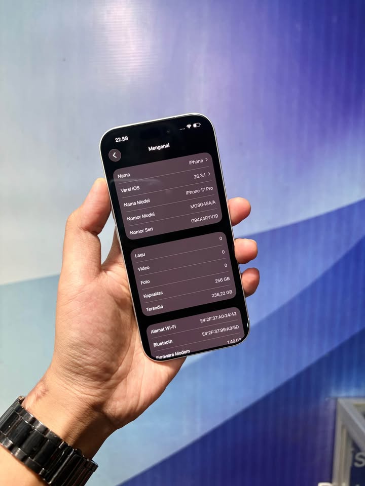 Iphone 17 PRO 256GB SILVER (iBox)