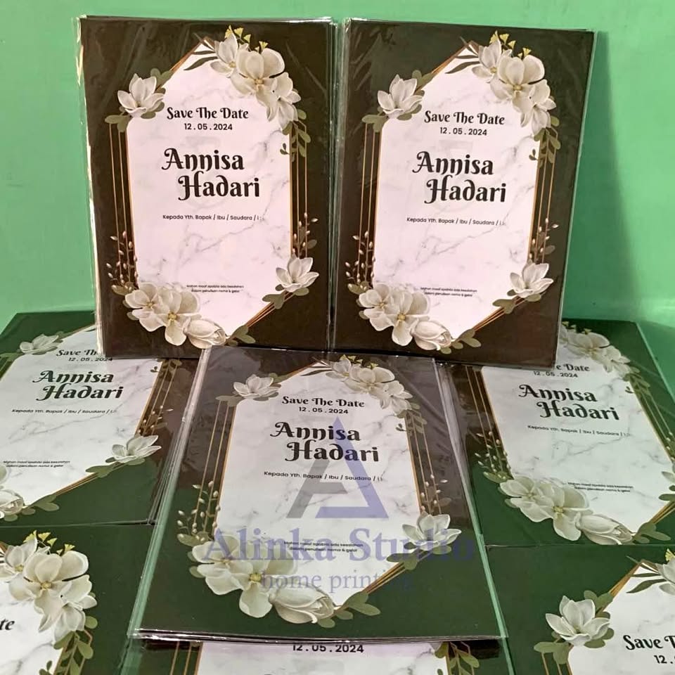 Undangan Nikah Wedding murah pontianak