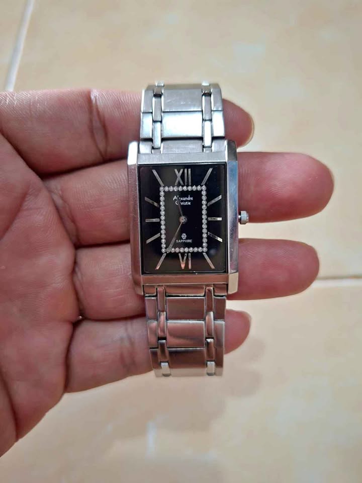 Alexandre Christie 8191 Jam Tangan Unisex Kondisi Mulus & Normal
