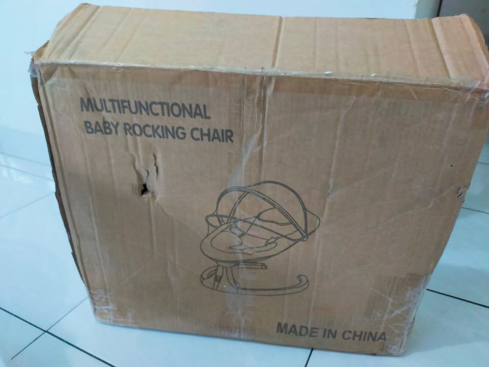 Ayunan bayi elektrik, baru di pakai satu Minggu