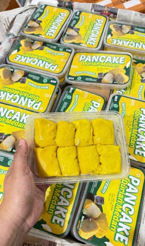 Pancake durian varian rasa