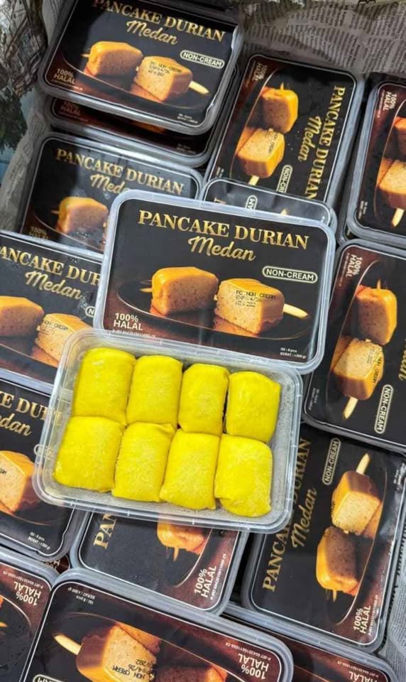Pancake durian varian rasa