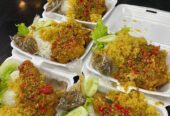 nasi ayam geprekkkk jengkoll dan nasi ayam pecak ijoo