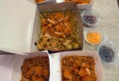 nasi ayam geprekkkk jengkoll dan nasi ayam pecak ijoo