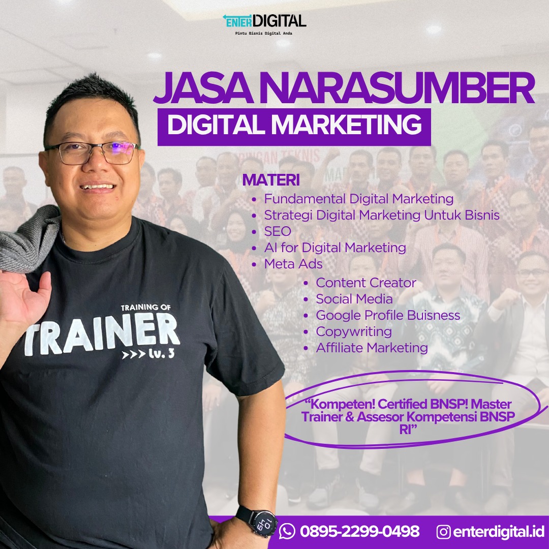 HANDAL! Instruktur Digital Marketing Solo