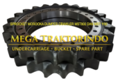 Jual Sprocket Morooka MST 800 & MST 1100 Terlengkap Jakarta
