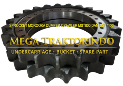 SPROCKET-MOROOKA-CRAWLER-DUMPER-MST-800-DAN-MST-1100-TERLENGKAP-DI-JAKARTA