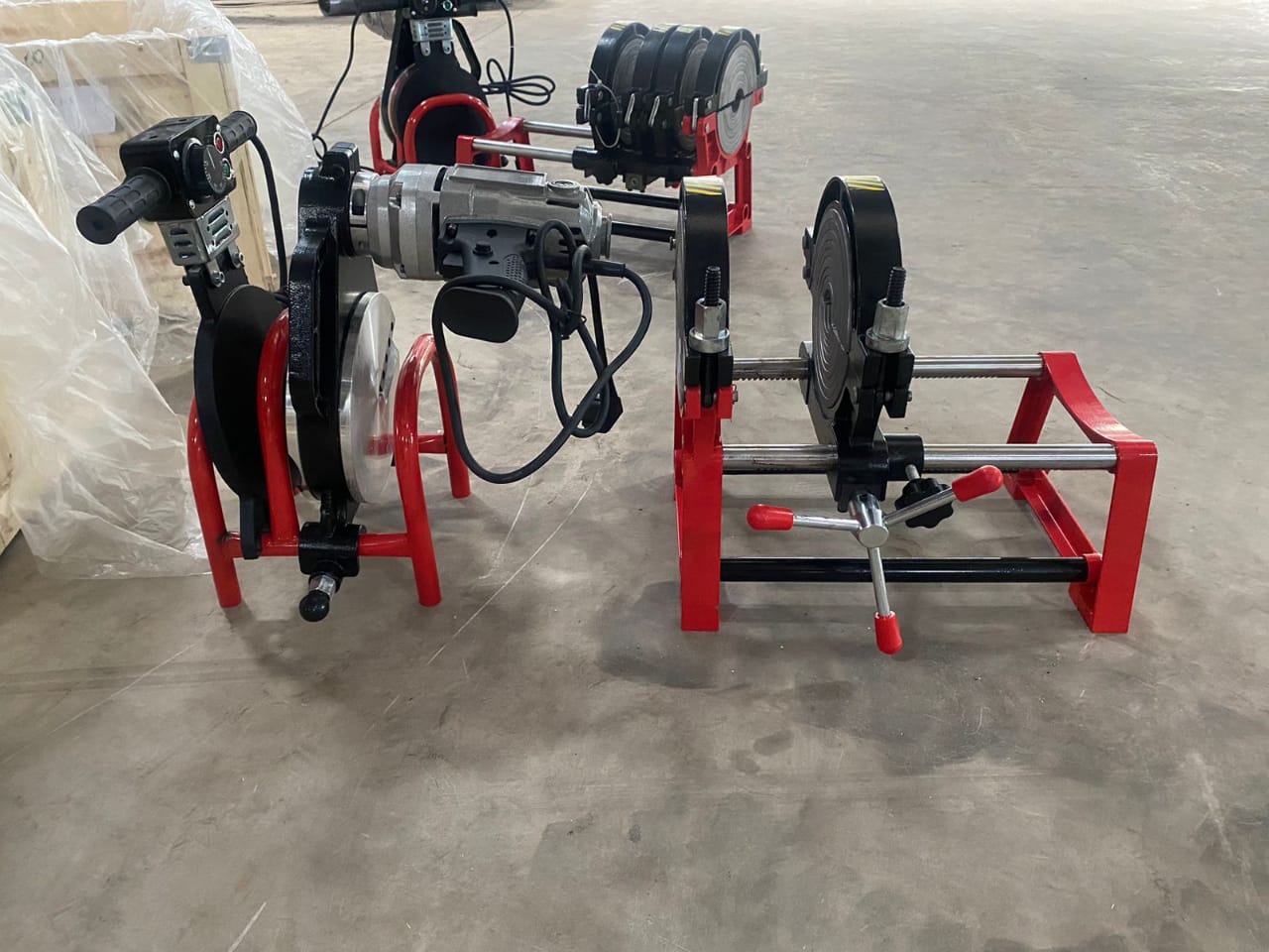 Mesin Las Pipa Hdpe Manual 160mm Manual Type Y | Stok Ready