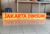 Neonbox Akrilik 1 Sisi