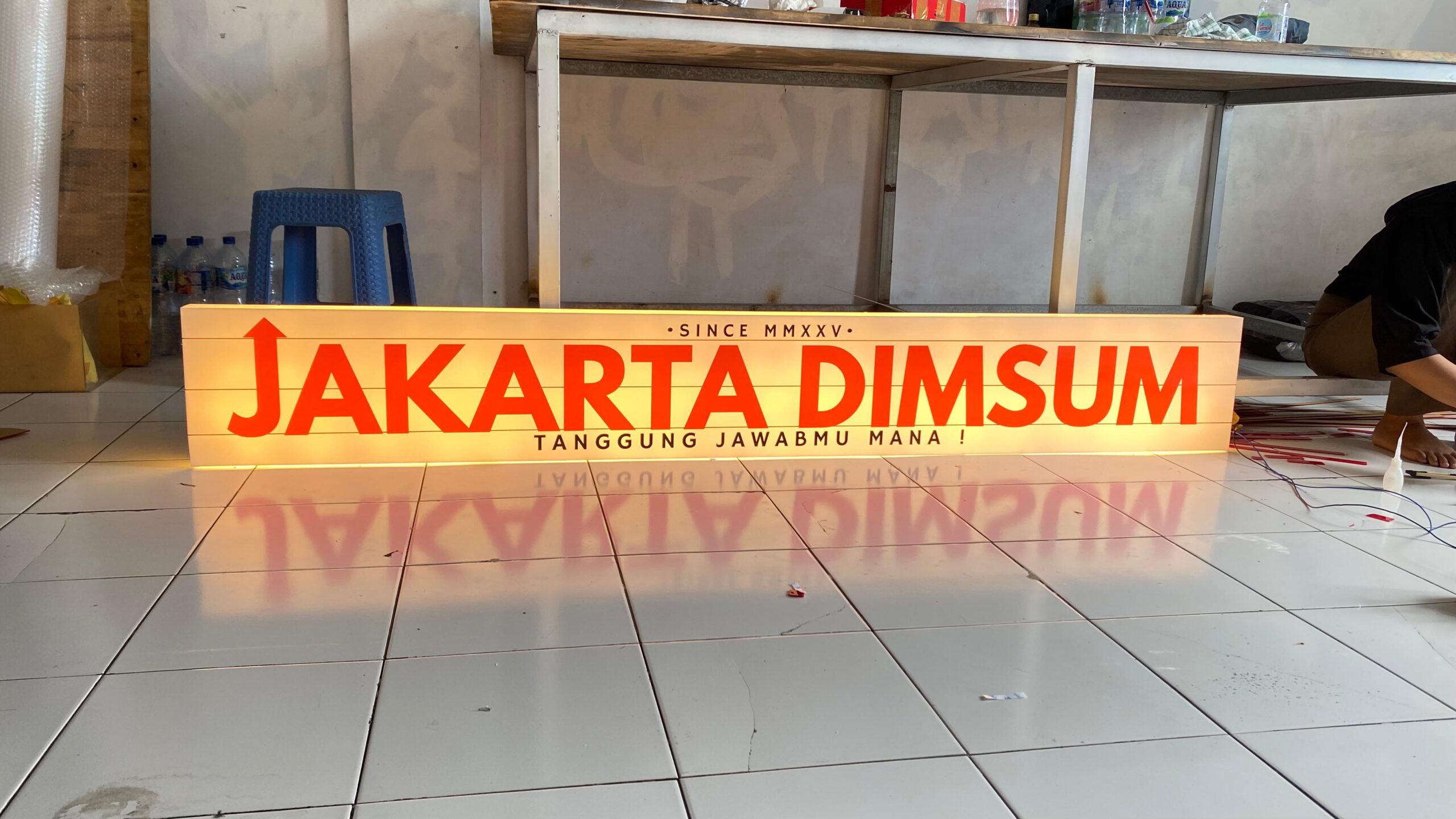 Neonbox Akrilik 1 Sisi