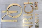 Cutting akrilik gold + spons