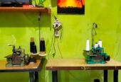 Mesin Obras 2 unit marek BUTTERFLY
