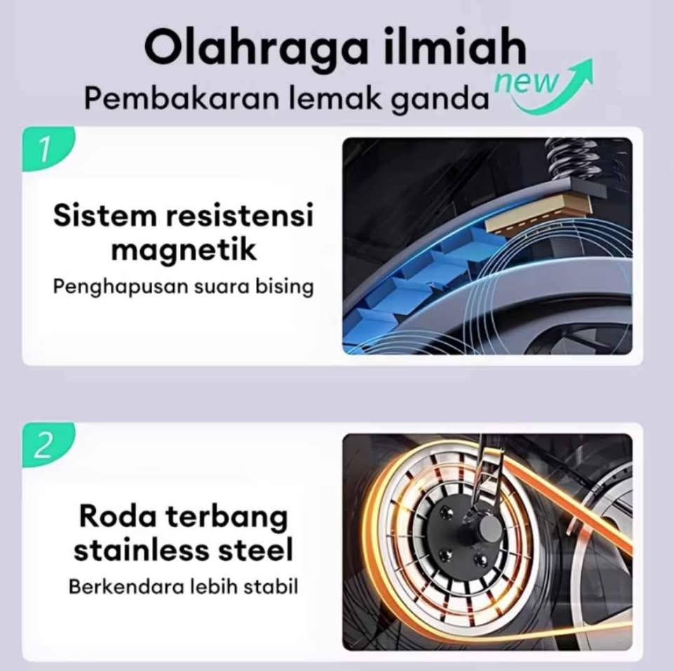 Sepeda olah raga statis keluaran terbaru