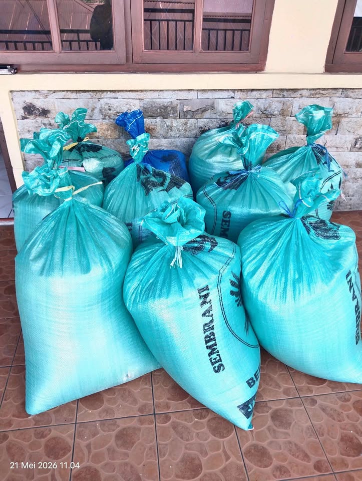 Beras kampung pulen putih