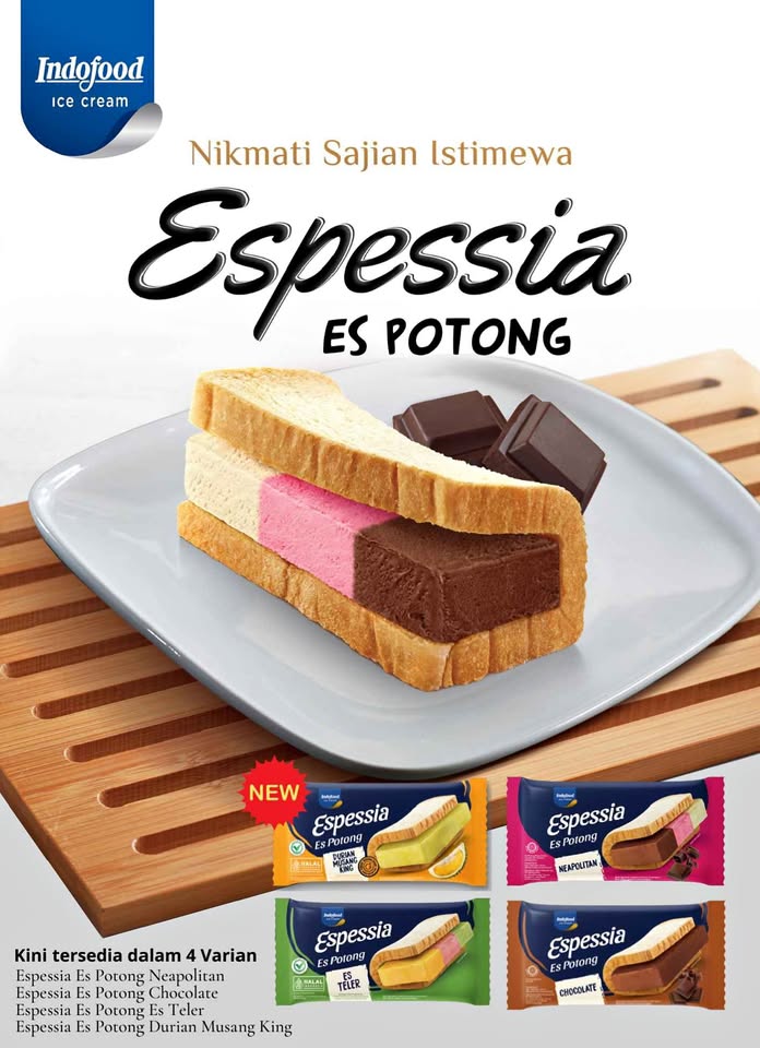 Eskrim dari Indofood ice cream