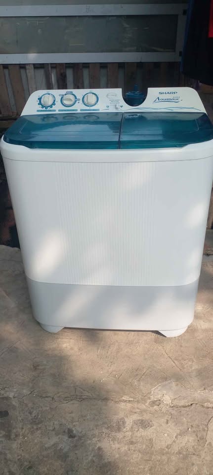 mesin cuci 2 tabung sharp 10 kg