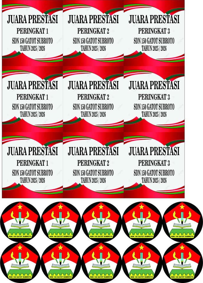 Menyediakan Piala Berbagai Model