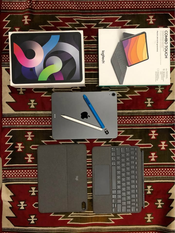 iPad Air 4 | apple pencil | logitech combo touch keyboard iPad Air 4/5