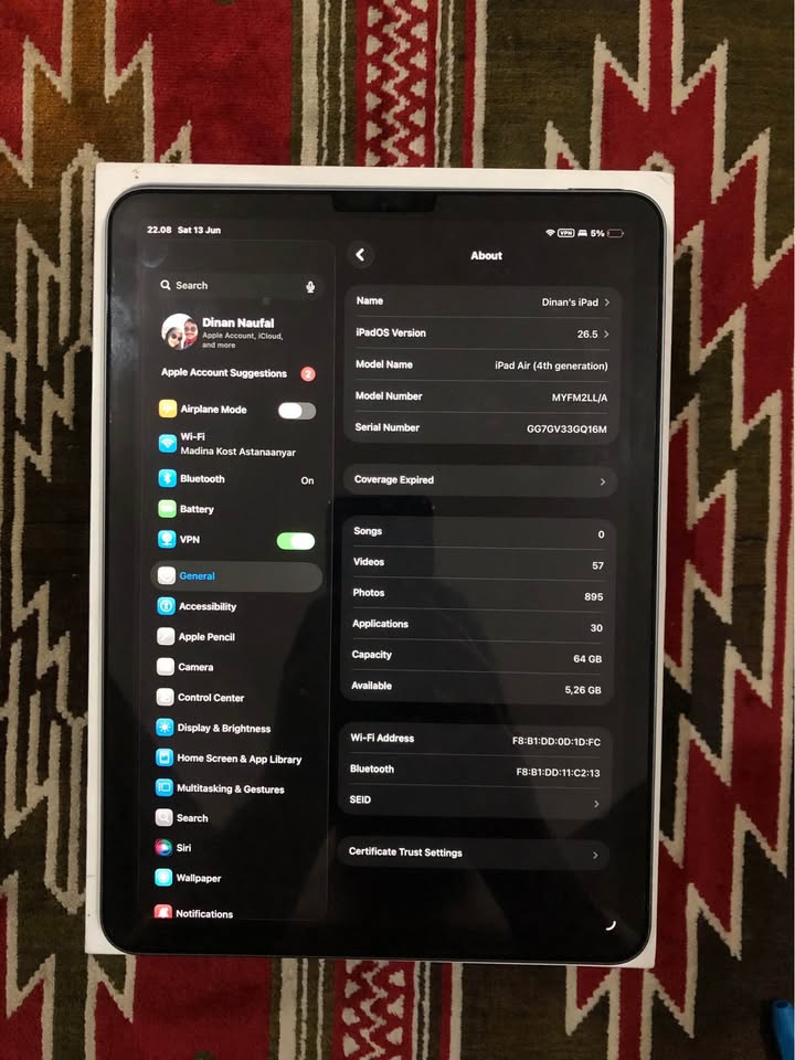 iPad Air 4 | apple pencil | logitech combo touch keyboard iPad Air 4/5