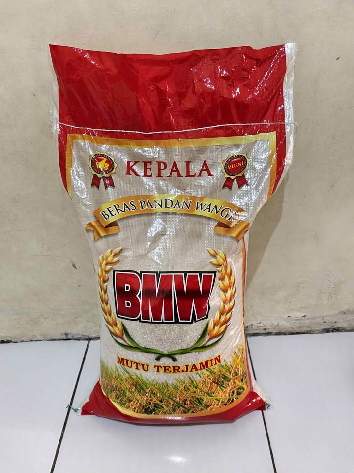 Beras pandan wangi bmw 20 liter