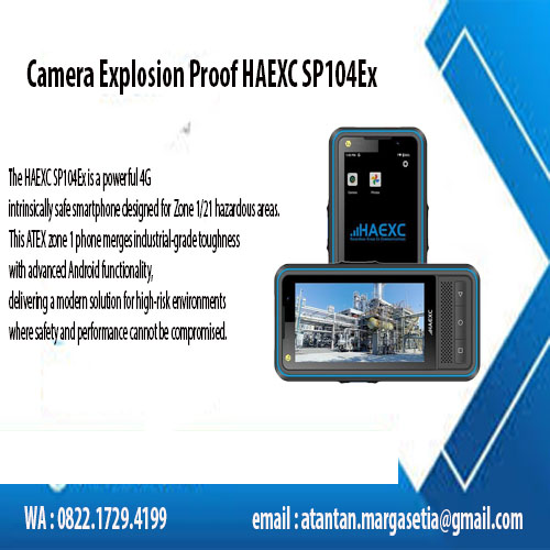 BARTEC Pixavi Cam – Jual Explosion Proof HAEXC SP104Ex Zone 1/21