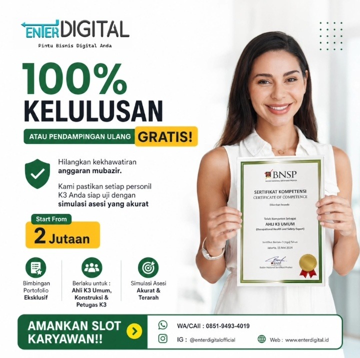 PASTI! Pelatihan Petugas K3 Konstruksi Bersertifikat Kawasan Industri SIER