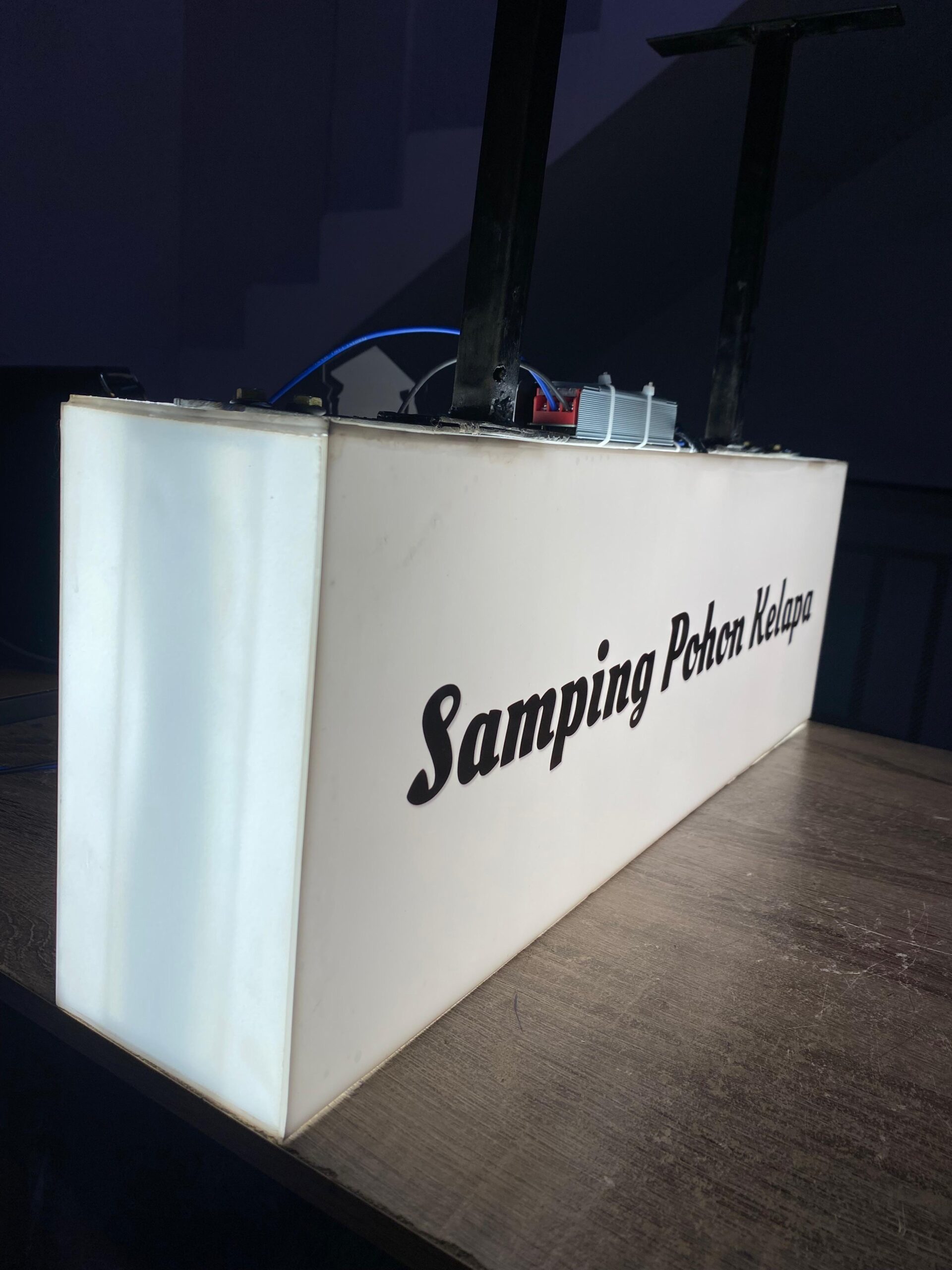 NEONBOX FULL AKRILIK 2 SISI MURAH