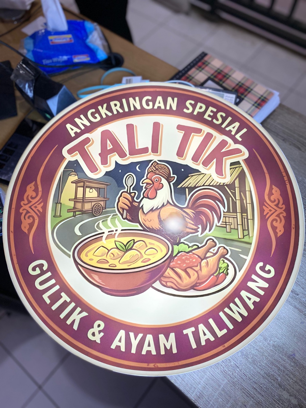 LOGO AKRILIK NEON BOX BERLAMPU