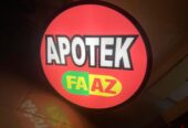 LOGO AKRILIK NEON BOX BERLAMPU