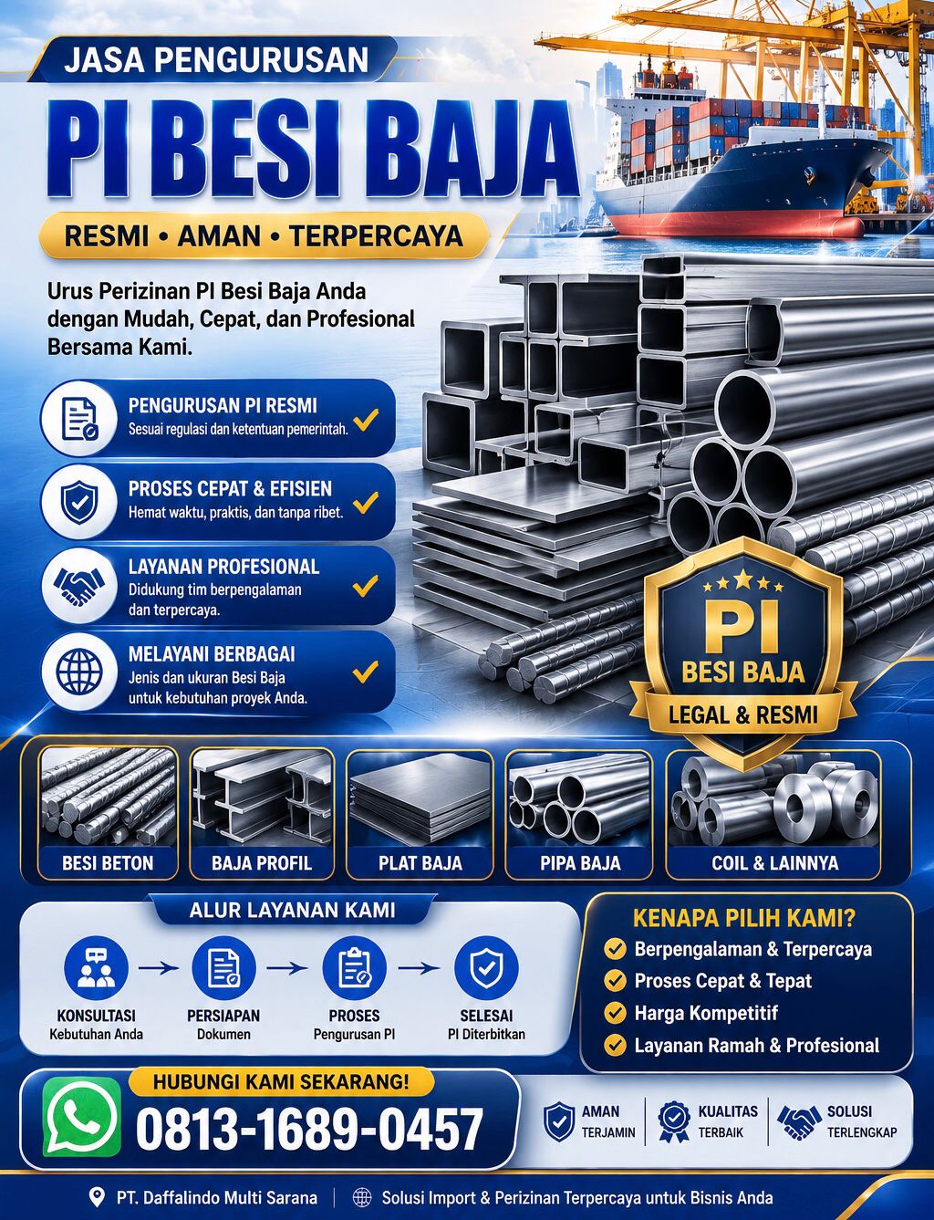 Pengurusan PI Besi Baja Structure