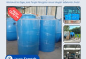 Tangki Silinder Fiberglass dan Tandon Fiber Silinder Untuk Area Kendal