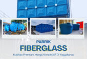 Distribuutor Tangki Panel FRP, Tangki Fiberglass Dan Roof Tank Fiber Kapasitas Custom Untuk Area Yogyakarta