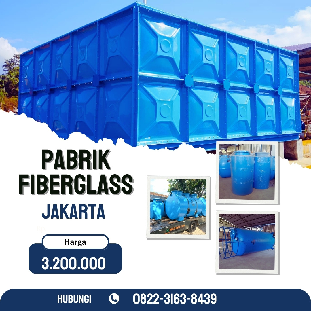 Tangki STP Limbah Besertifikat Dengan Kapasitas 10 M3 – 30 M3 Di Palmerah