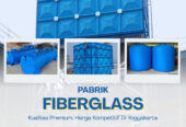 Distribuutor Tangki Panel FRP, Tangki Fiberglass Dan Roof Tank Fiber Kapasitas Custom Untuk Area Yogyakarta