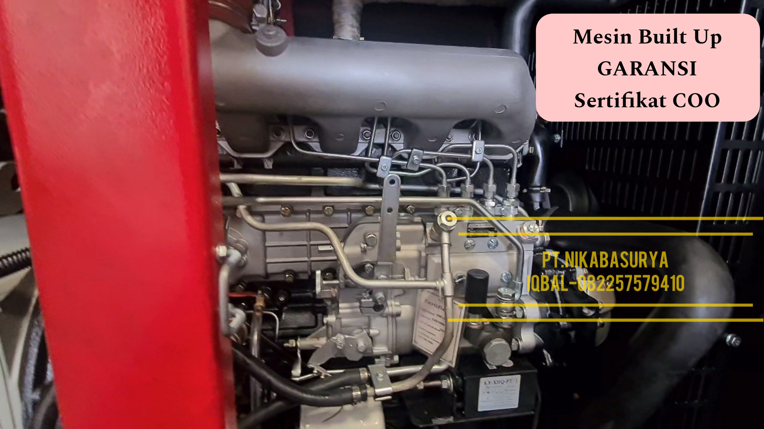 Genset 60 kVA Isuzu model Silent Baru