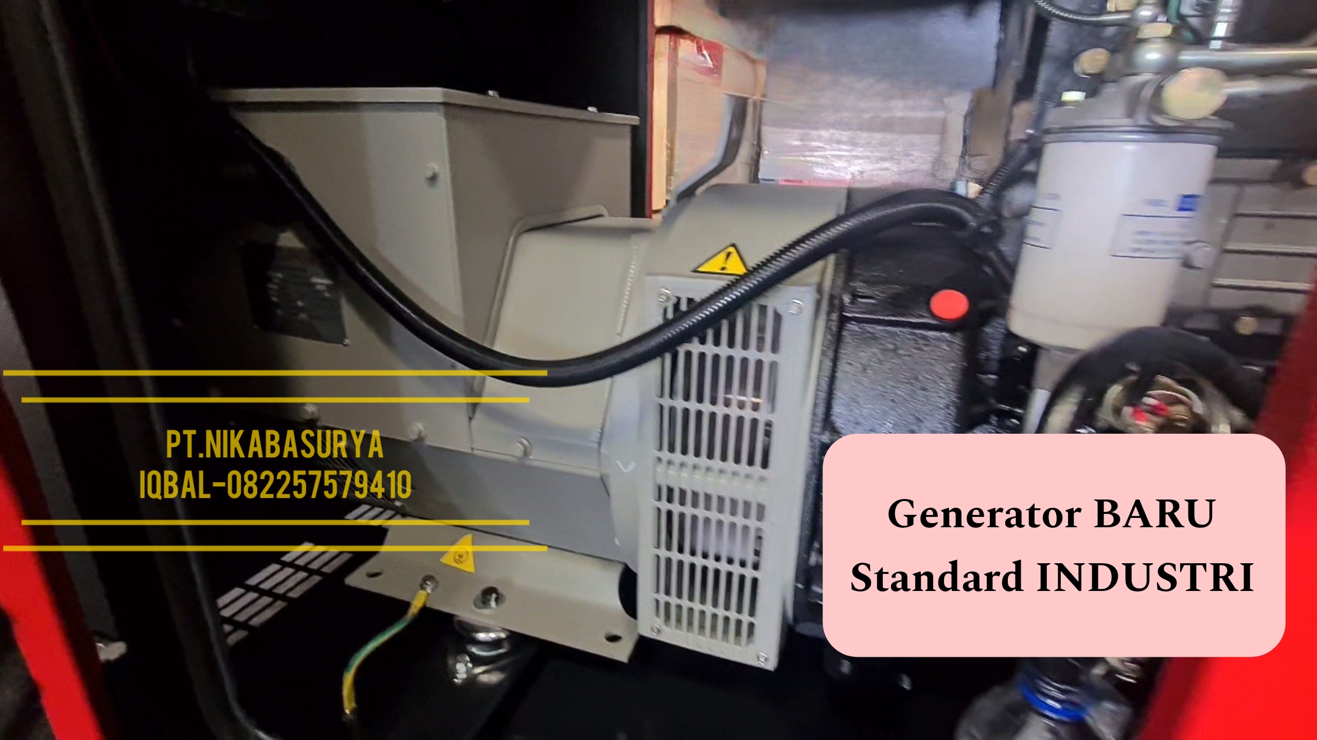 Genset 60 kVA Isuzu model Silent Baru
