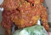 Ayam Utuh Ungkep Geprek Krispi Enaakk murcee