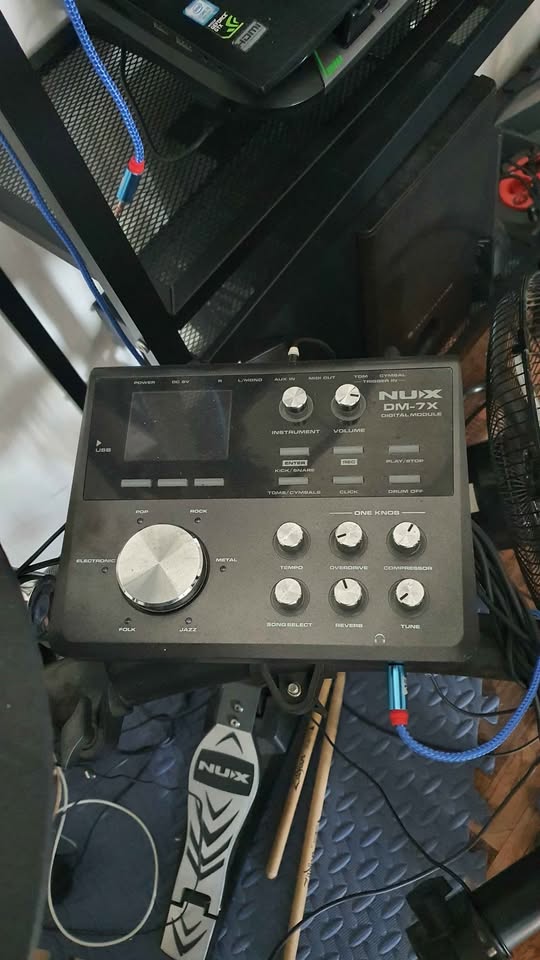 🔥 DIJUAL: Drum Elektrik Nux DM-7X (Kondisi Joss / Mulus!) 🔥