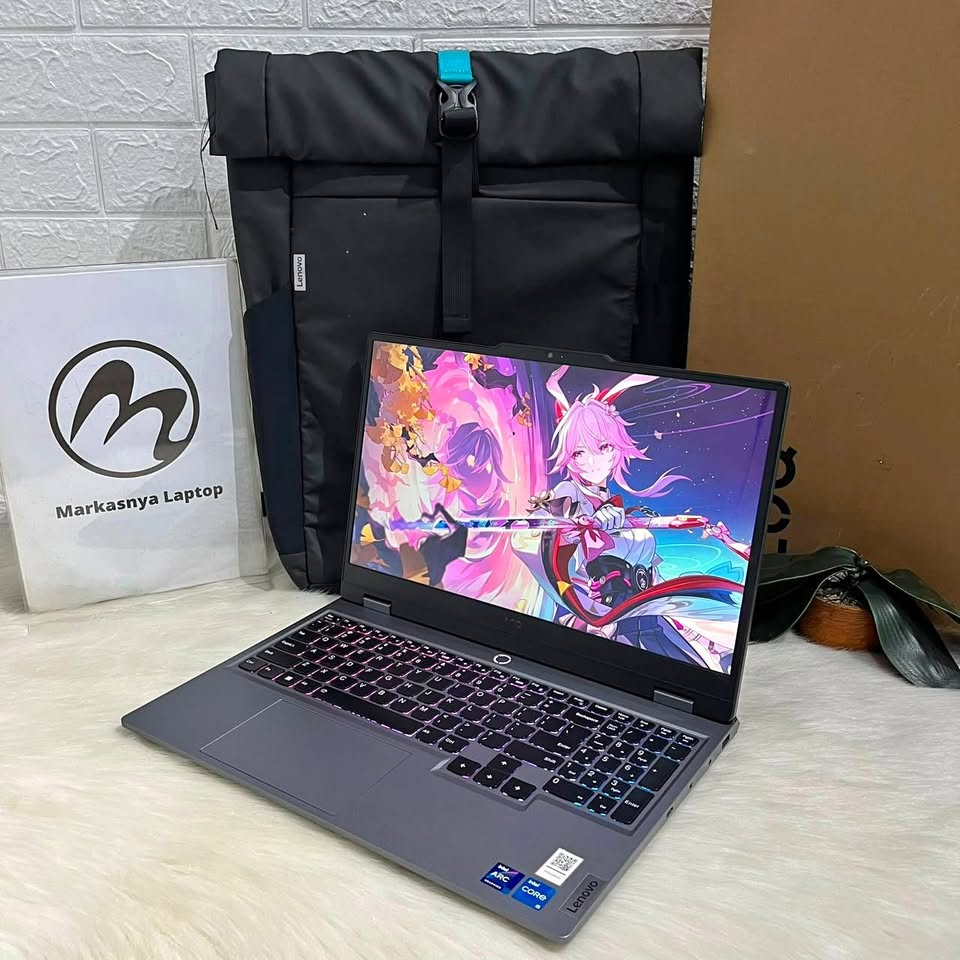 LAPTOP LENOVO LOQ 15IAX9I Intel Core I5-12450HX VGA ARC A530M RAM 16GB SSD 512GB