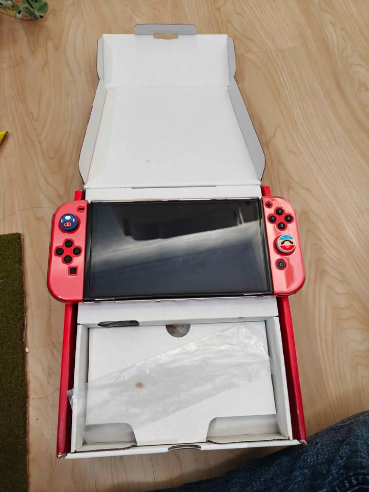 Nintendo switch oled cfw mario edition