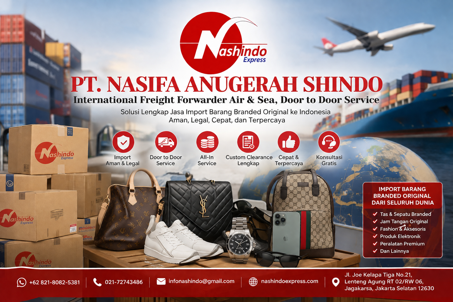 Jasa Import Barang Branded – Nashindo Express