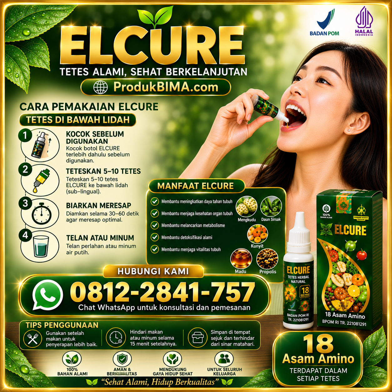 Terlaris Jual ELCURE Semarang paling banyak di Order, Pesan Antar Gojek